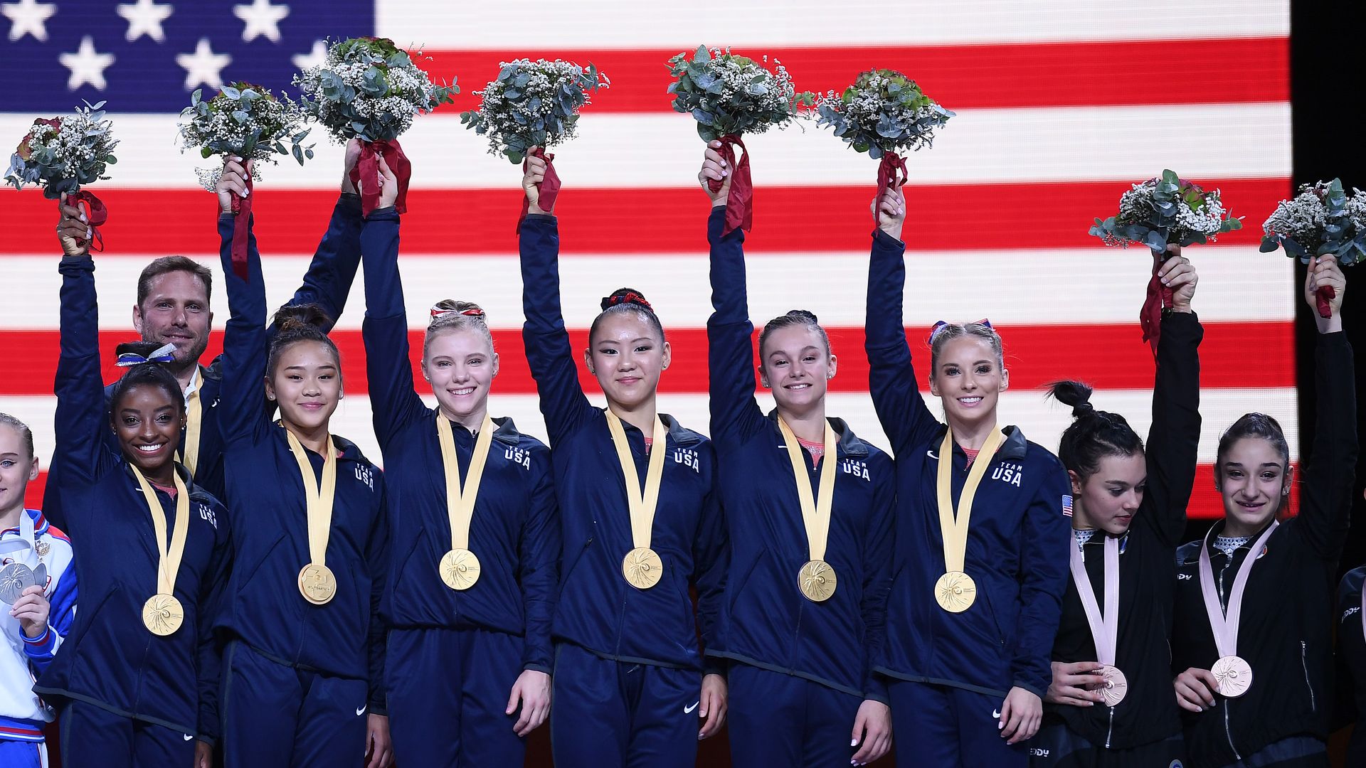 US women's gymnastics team