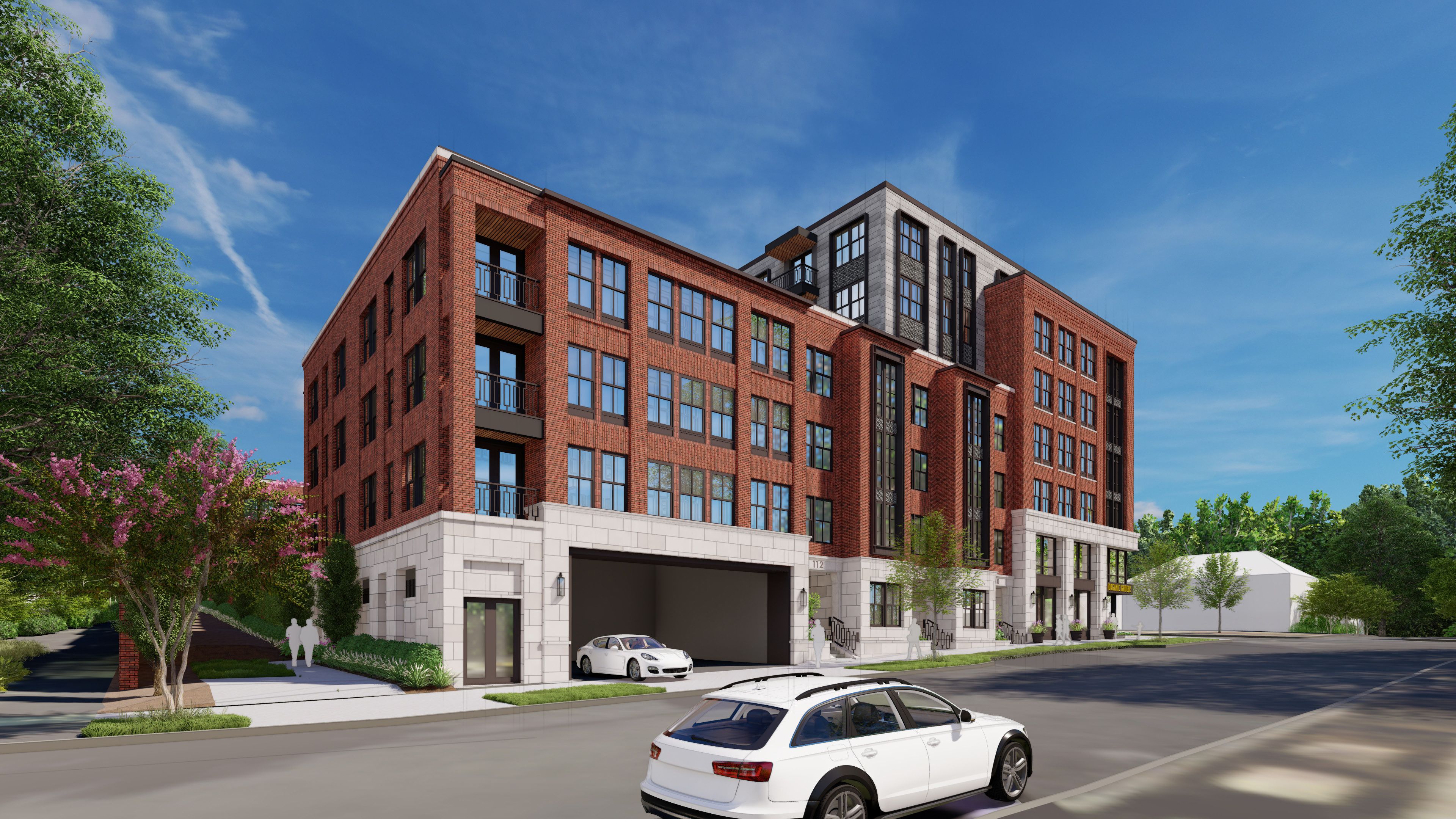Rendering of multi-family building