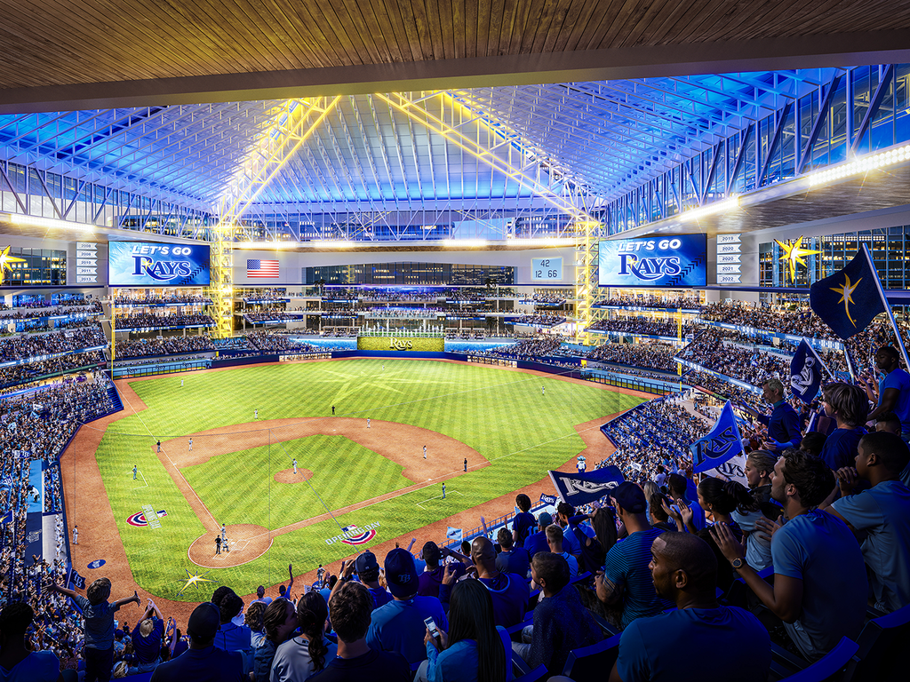 Texas Rangers' new stadium is complete, but Twitter users aren't