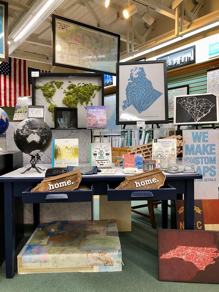 The Map Shop on Morehead