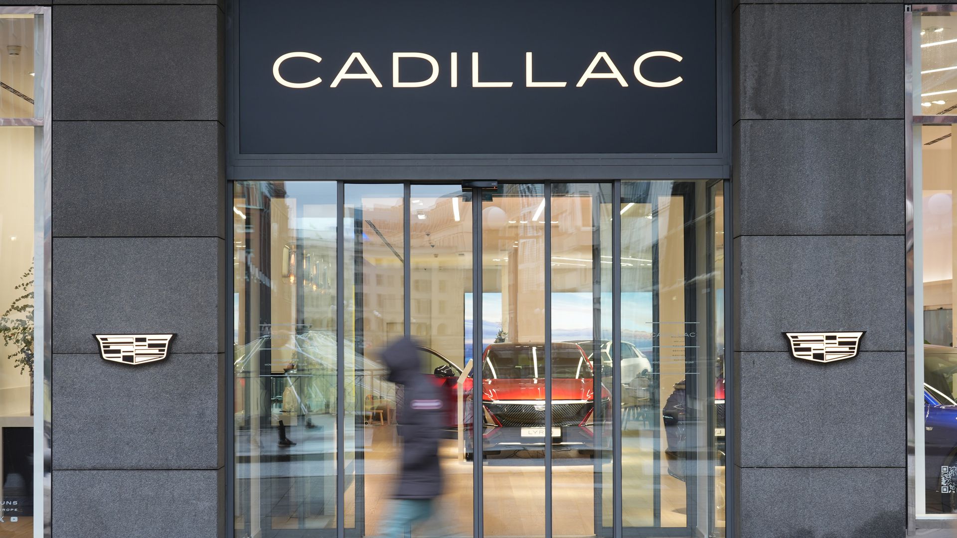 Cadillac storefront