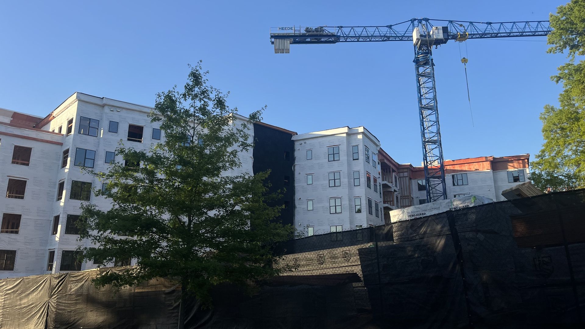 Under construction apartments