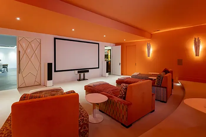 luxury mountain house in fairview movie theater