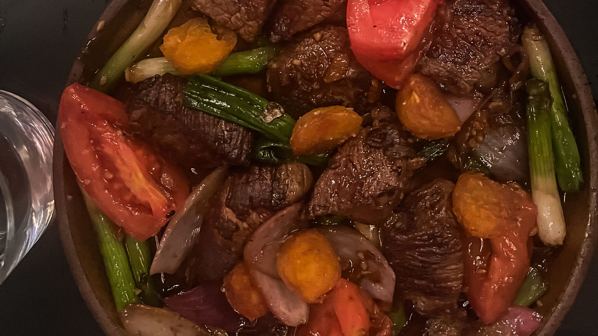 Lomo saltado from Leche de Tigre. 