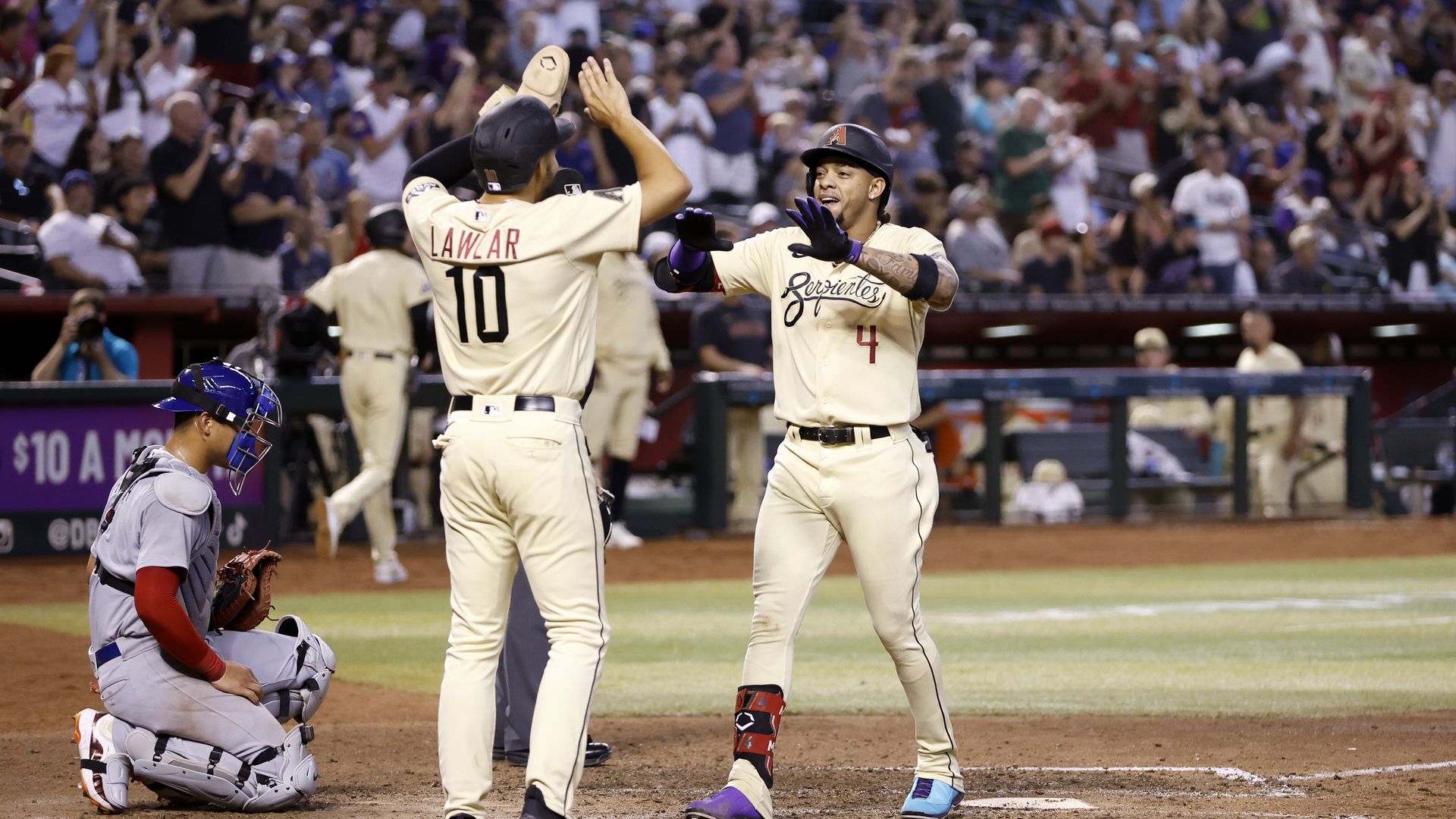 Local Ballplayers Celebrate at Dodger Stadium, News