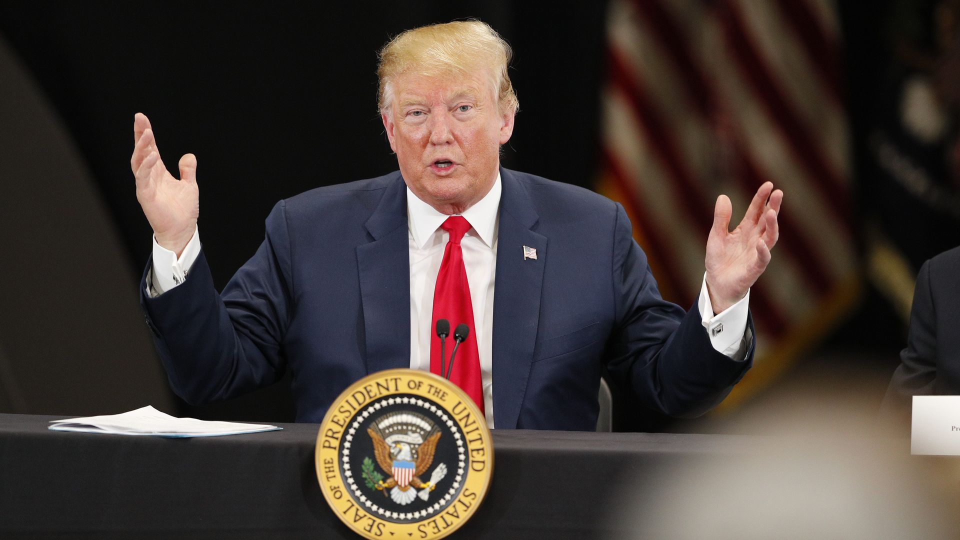  President Trump says he's opposed to White House aides providing testimony to congressional panels in the wake of the Mueller report.