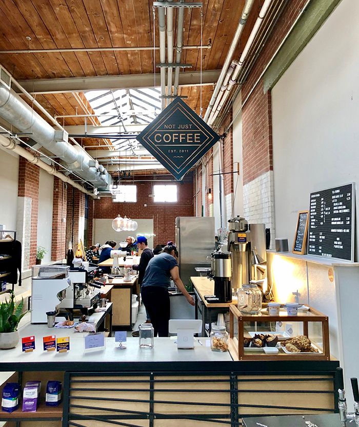 Not Just Coffee at Atherton Mill