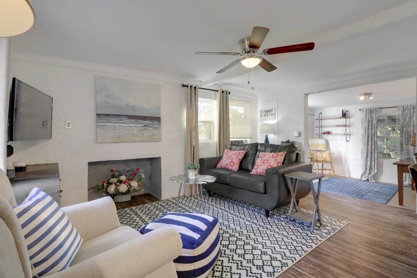 Living room of a modern home