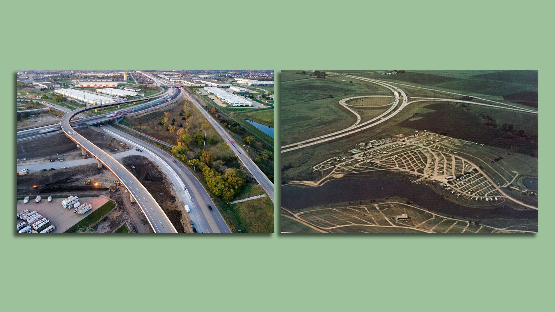 A photo of the Urban Loop in Urbandale.