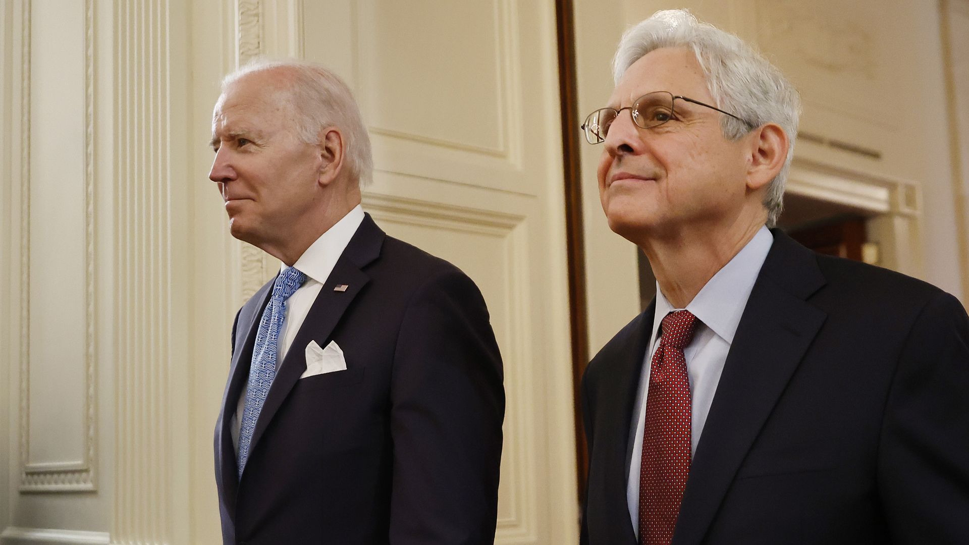 Biden and Merrick Garland