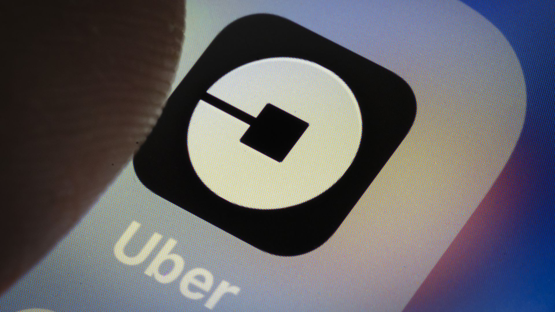 Photo of Uber's mobile app icon. 
