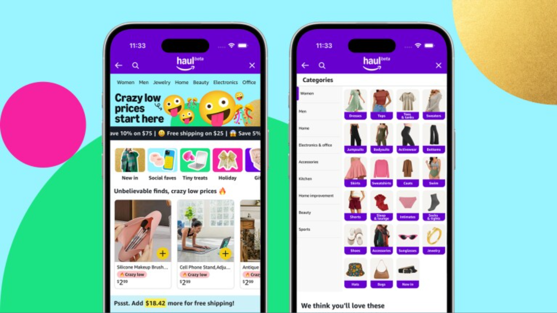 Amazon Haul Launches To Compete Again Shein Temu TikTok Shop Low Prices amazon-haul-launches-to-compete-again-shein-temu-tiktok-shop-low-prices
