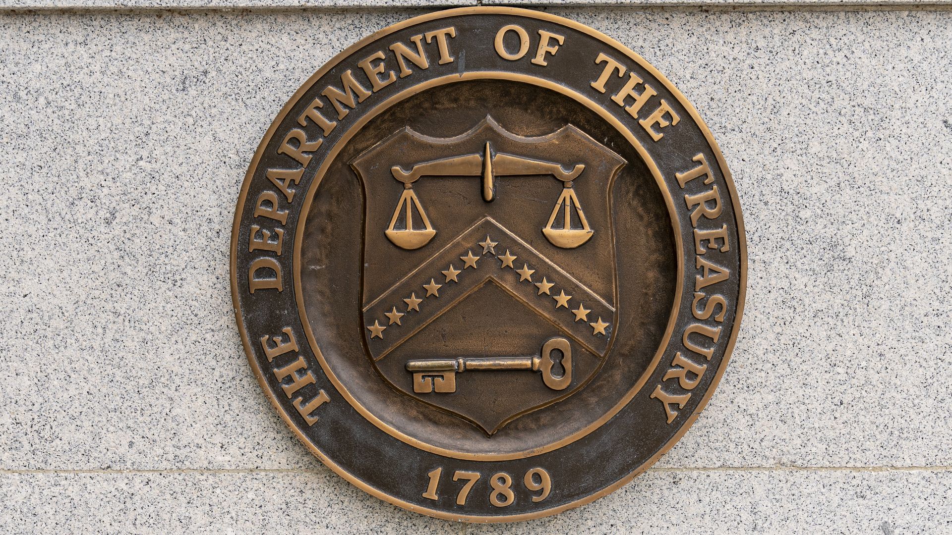 The U.S. Treasury Department building in Washington, D.C.