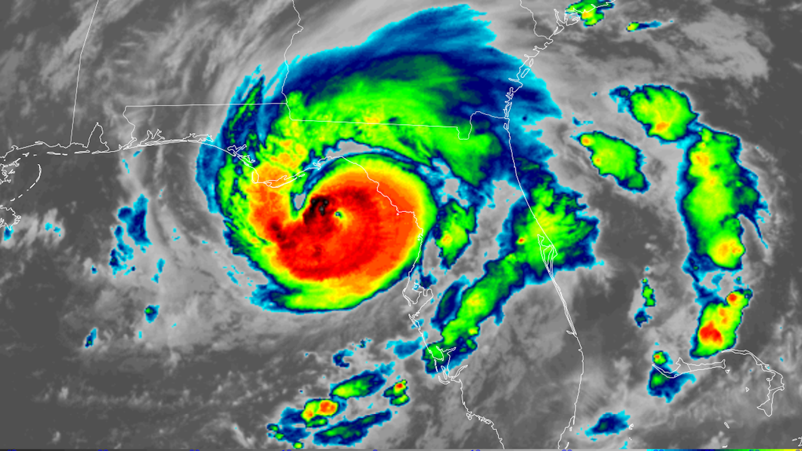 Hurricane Idalia near Florida as Category 4 storm