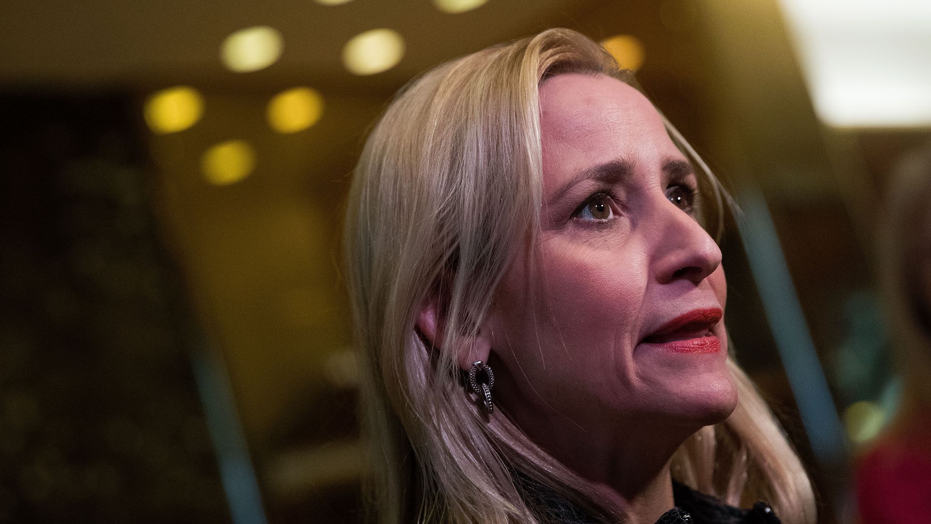 Leslie Rutledge, Arkansas Attorney General, talks to reporters at Trump Tower, November 17, 2016 i