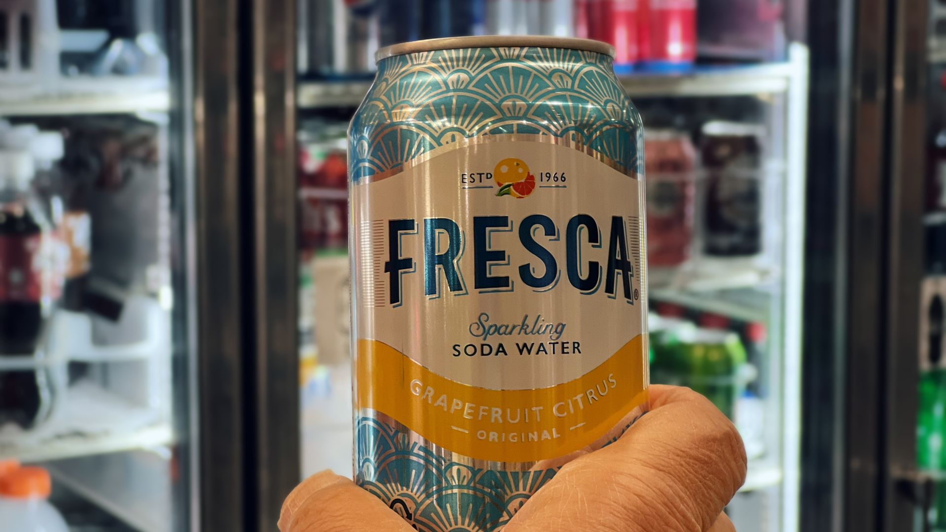 A can of Fresca.