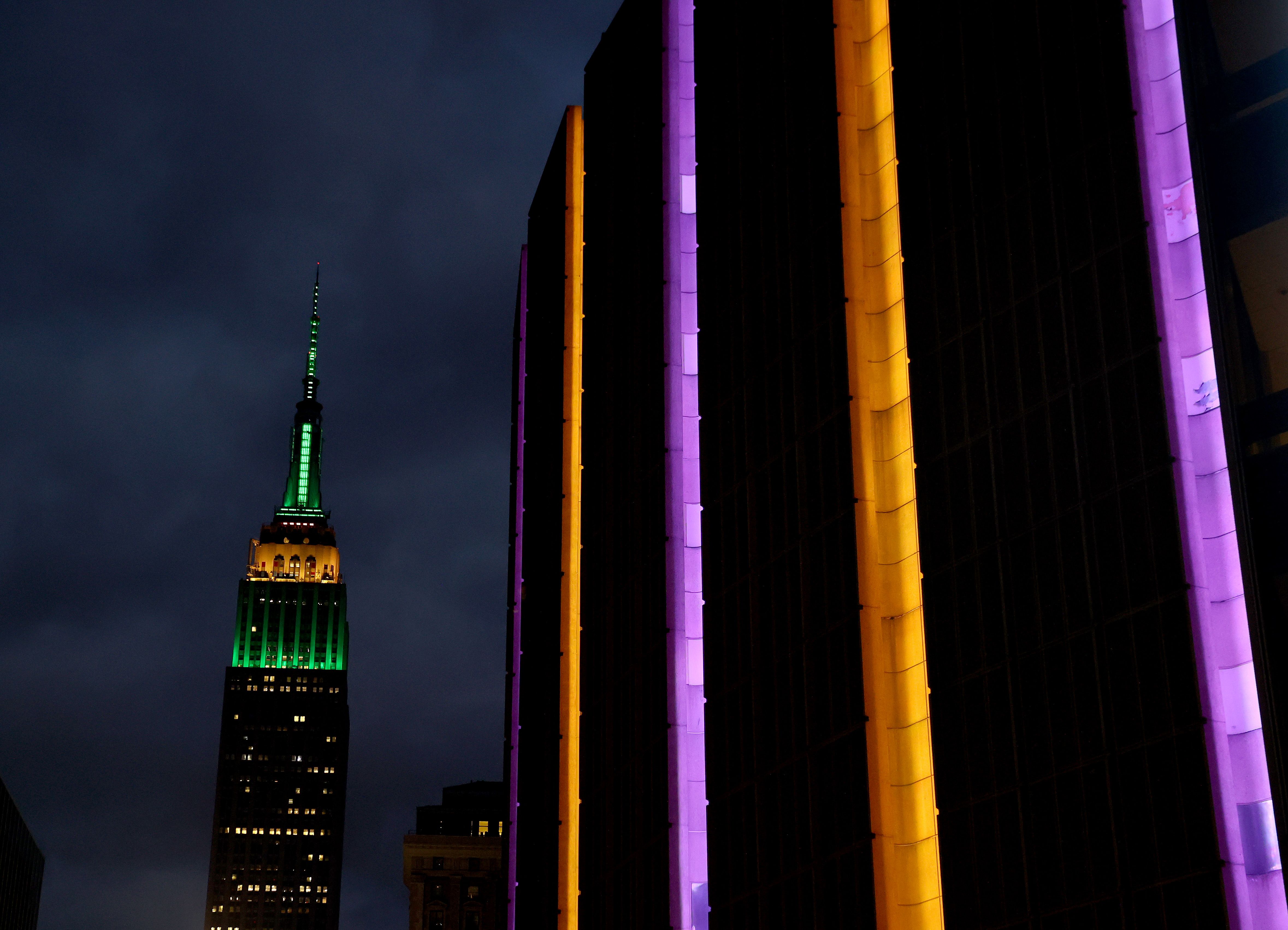 MSG and Empire State Building