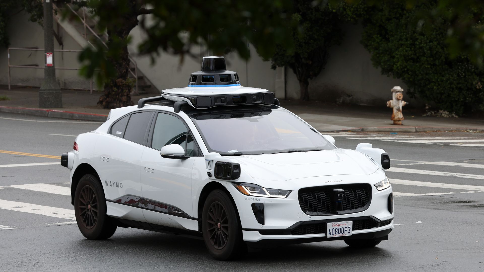 A waymo car