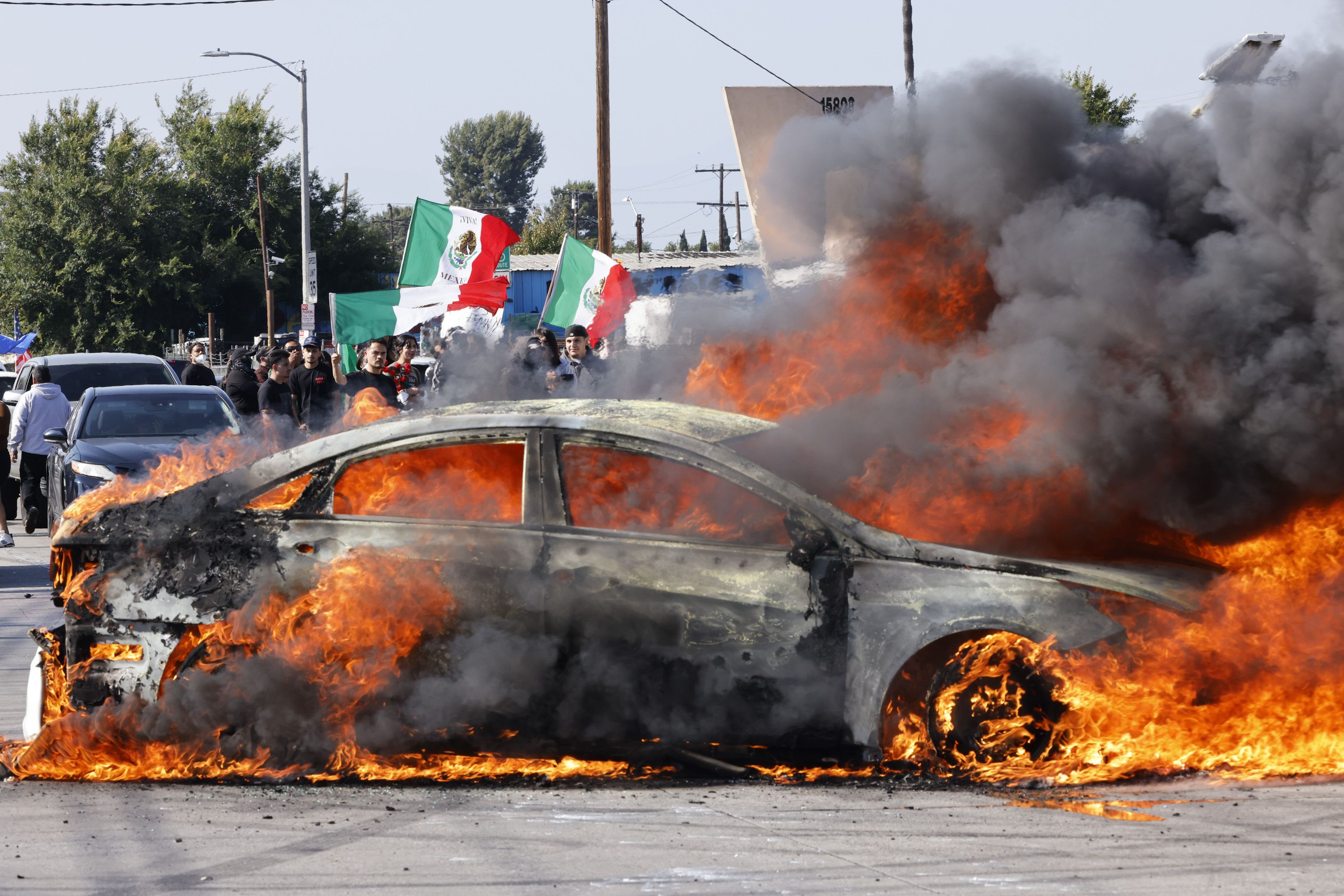 Trump Sends National Guard to LA Protests Trump Sends National Guard to LA Protests