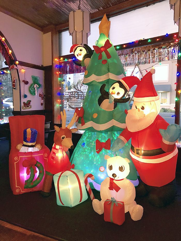 Jingle City toy aland blowups