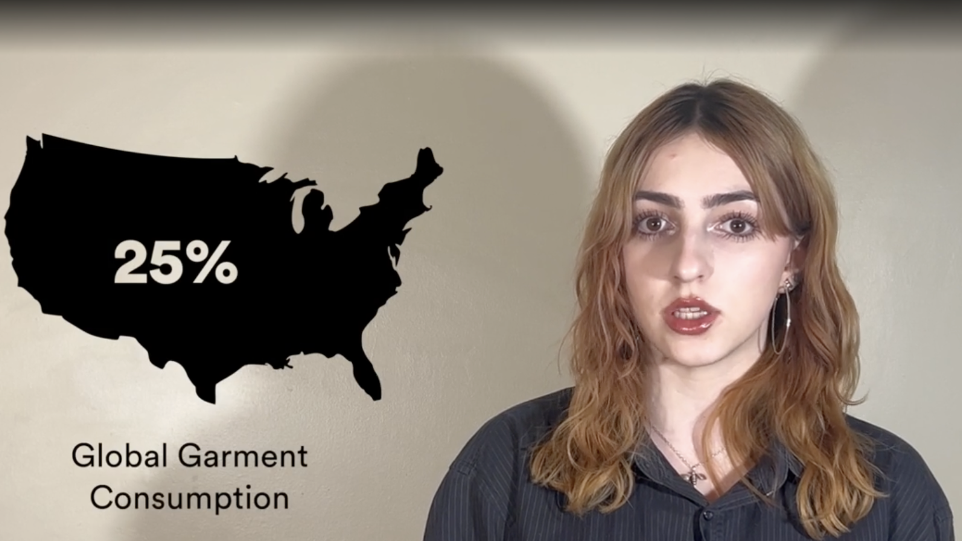 Philly high school student Anna Berman in her fast-fashion documentary.