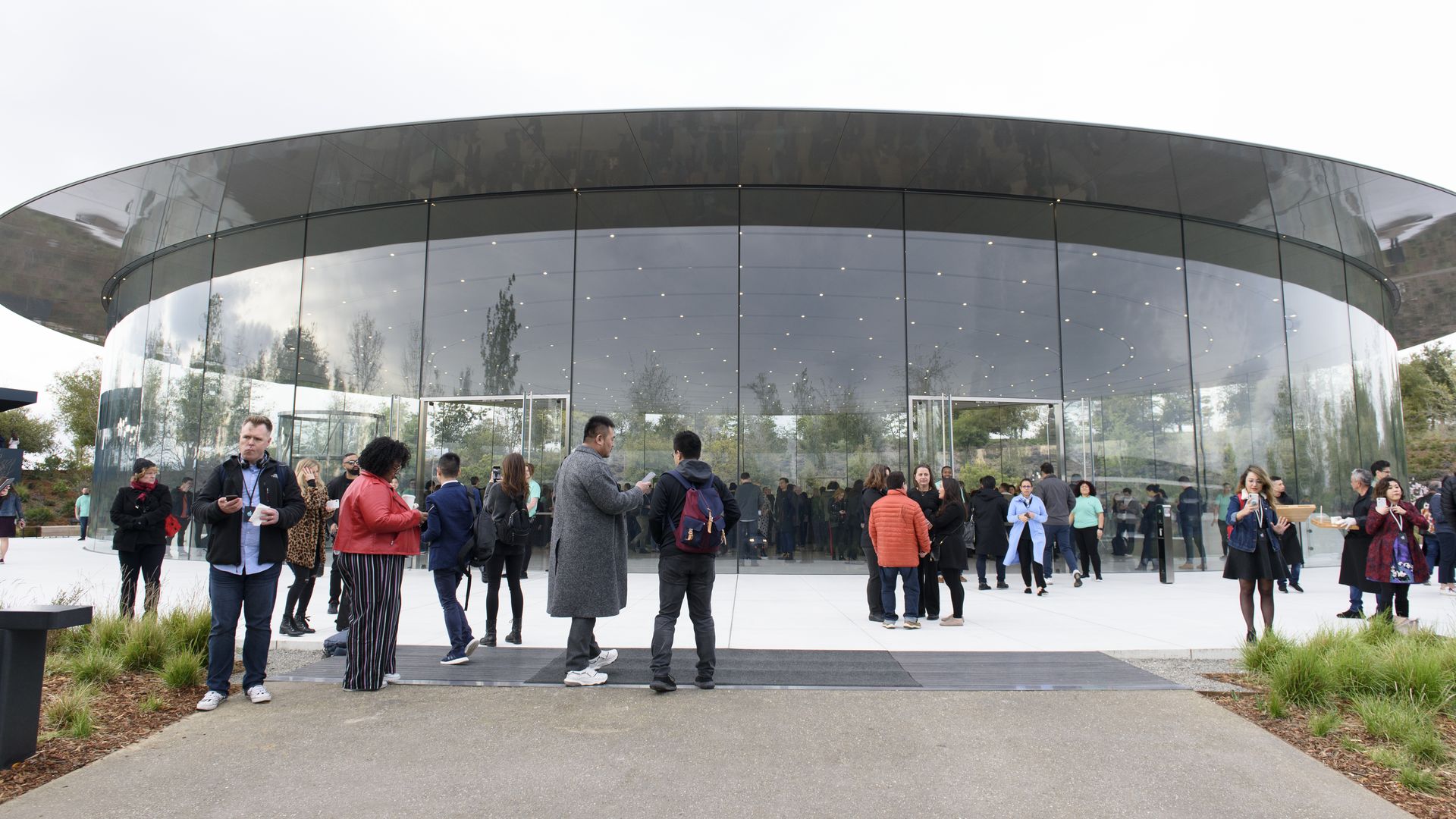 Photo of Apple headquarters