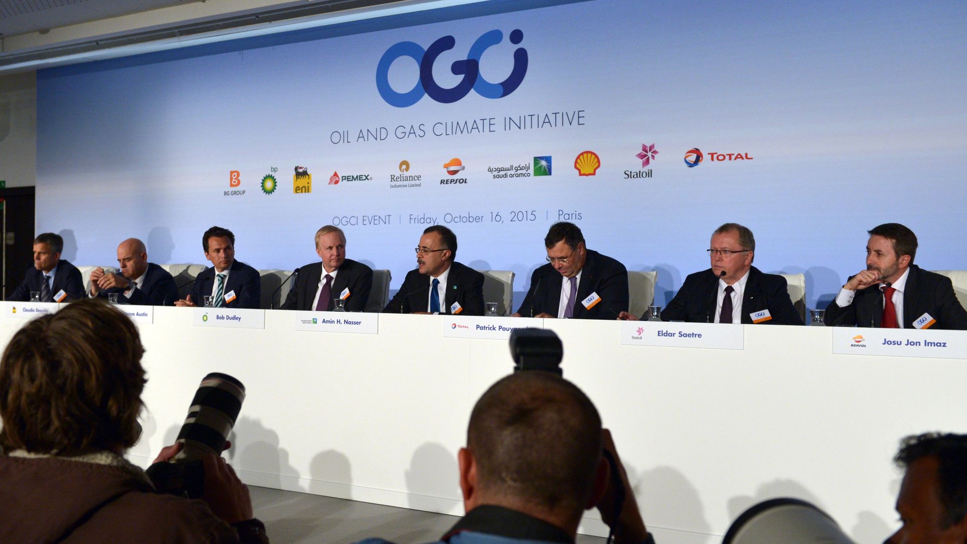 Executives at OGCI panel