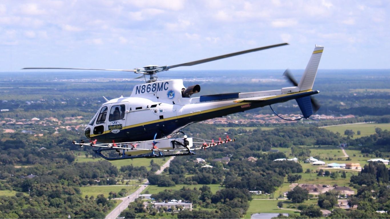 Pinellas to spray for mosquitoes by helicopter in St. Petersburg, Clearwater