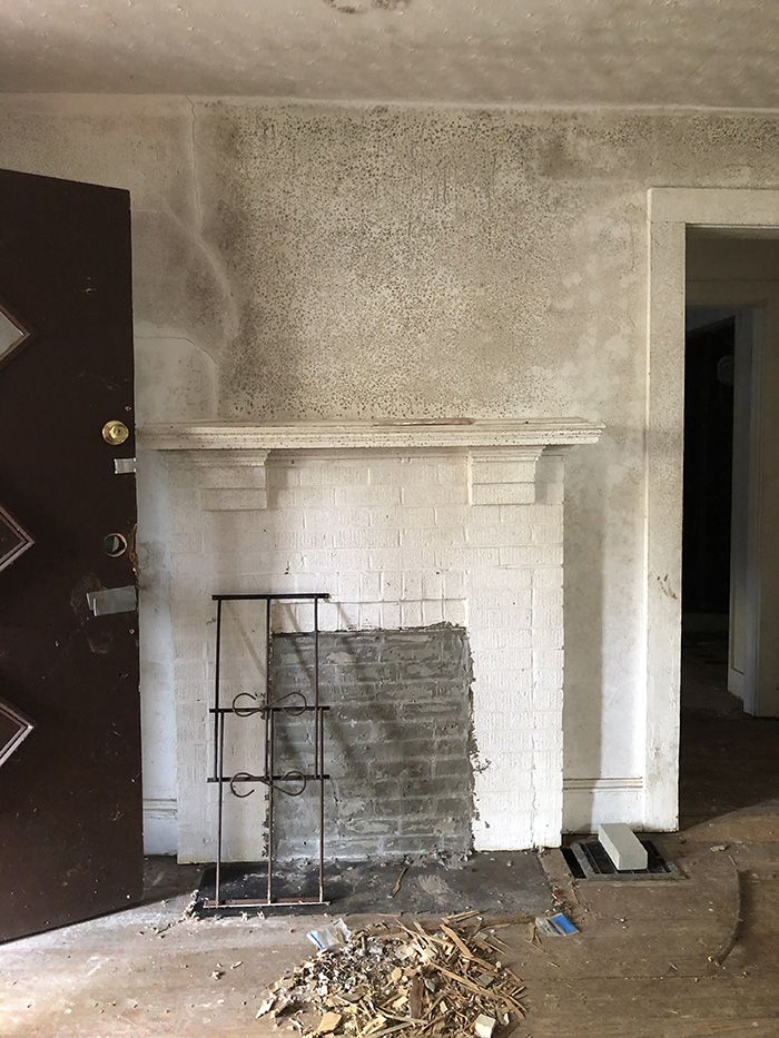 Logan-Patterson Grocery Store fireplace