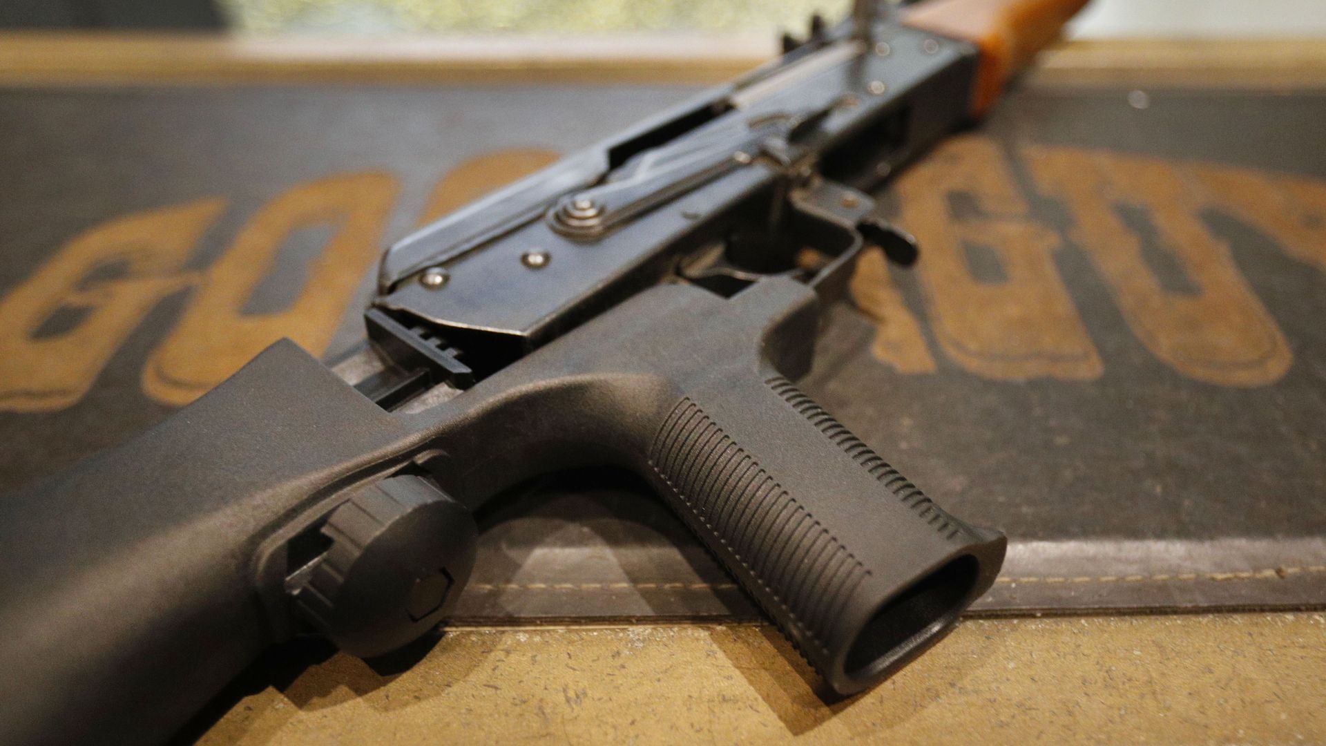 Semi-Automatic Rifles Equipped With Bump Stocks Used At Gun Range