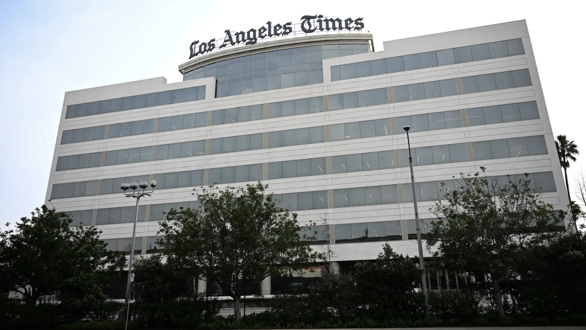  The Los Angeles Times newspaper headquarters in El Segundo, California. Photo: Patrick T. Fallon/AFP via Getty Images
