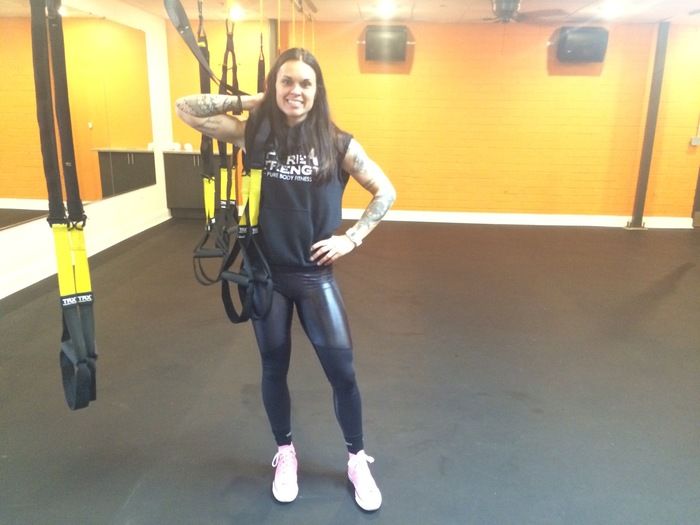 Pure Body TRX instructor Tara Bedard