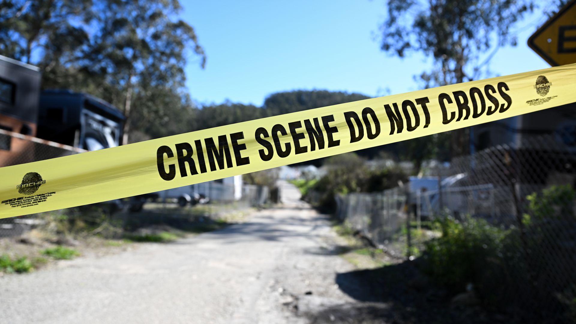 Crime scene do not cross tape