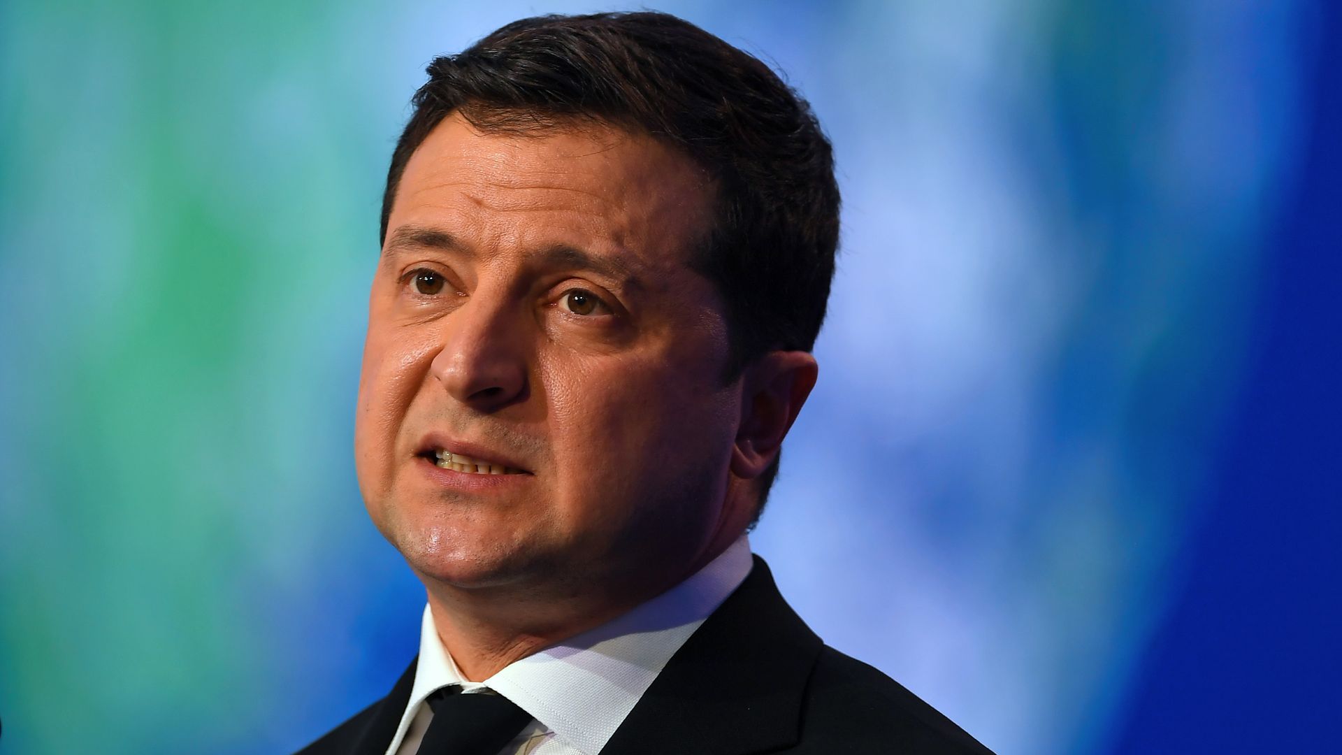  Ukraine's President Volodymyr Zelensky.