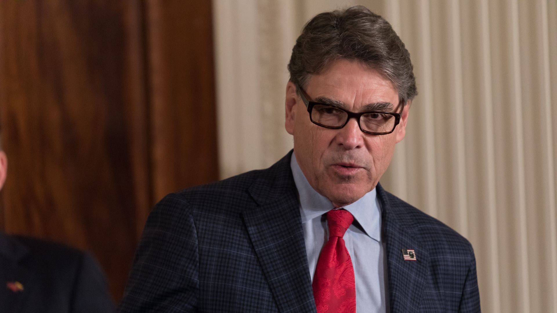 Perry speaks