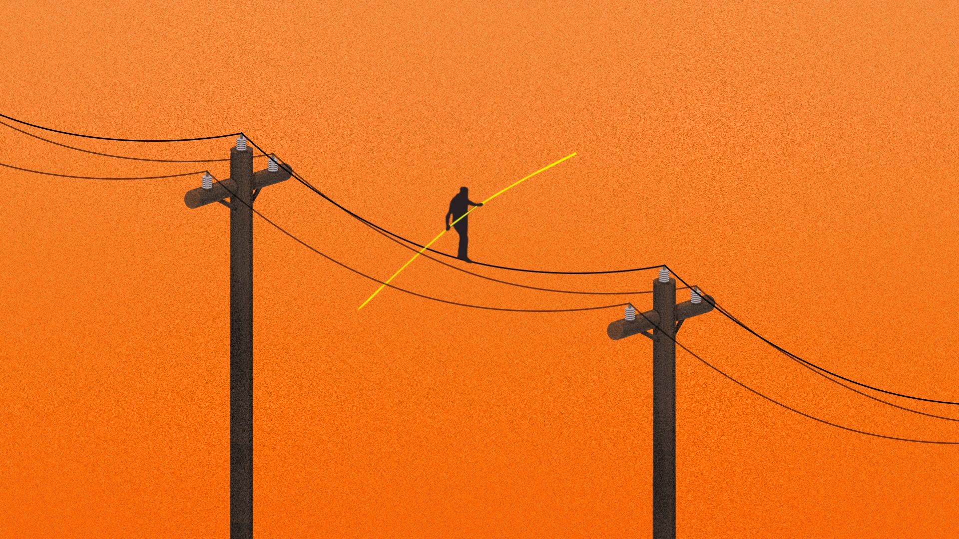 Illustration for column on energy risks