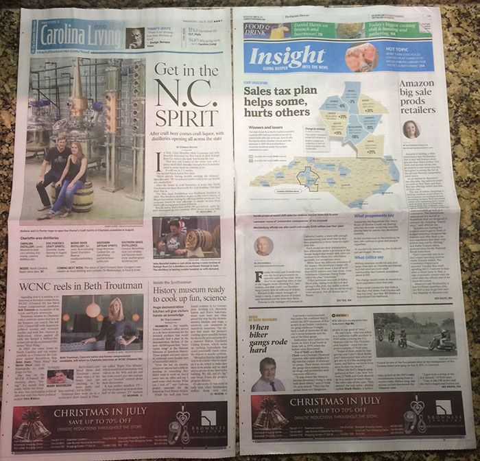 The Charlotte Observer’s redesigned newspaper launched today. Here’s ...