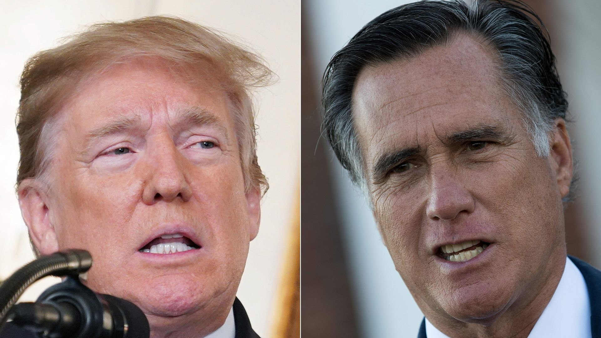 President Trump hit back at Mitt Romney for criticizing him over the Mueller report.