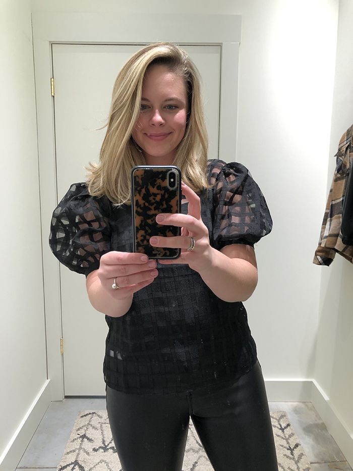 Holiday fashion guide Boem puff sleeve trend