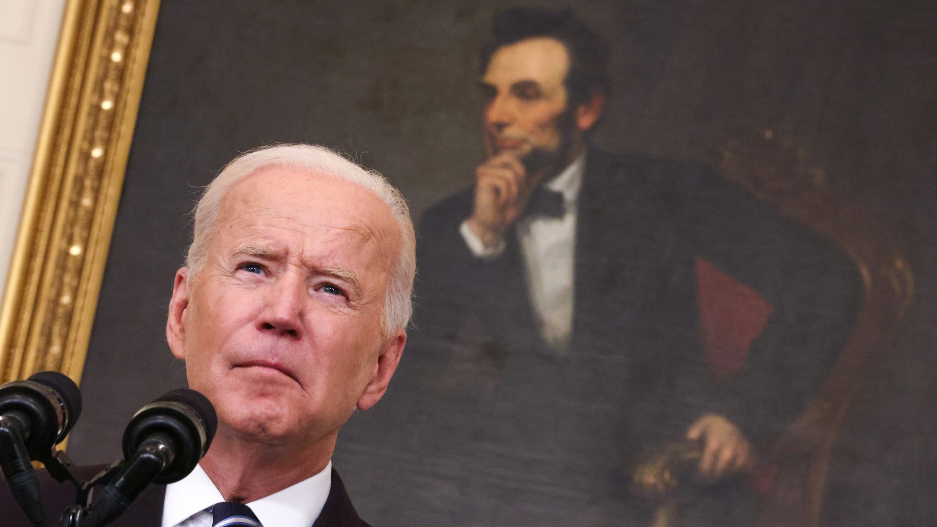 Biden and Lincoln