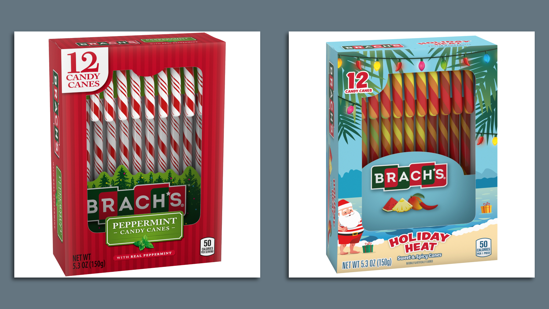 Brach's 12 Peppermint Candy Canes by Brach's