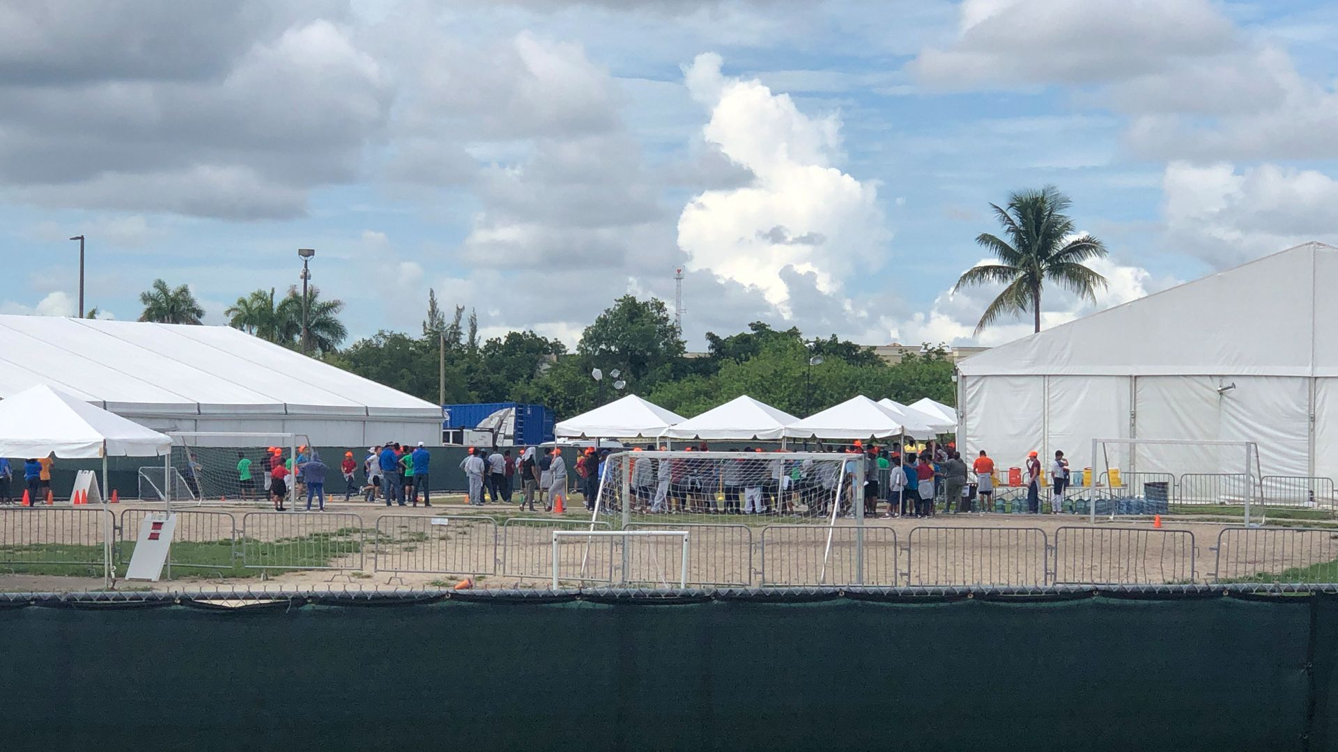 Migrant detention center