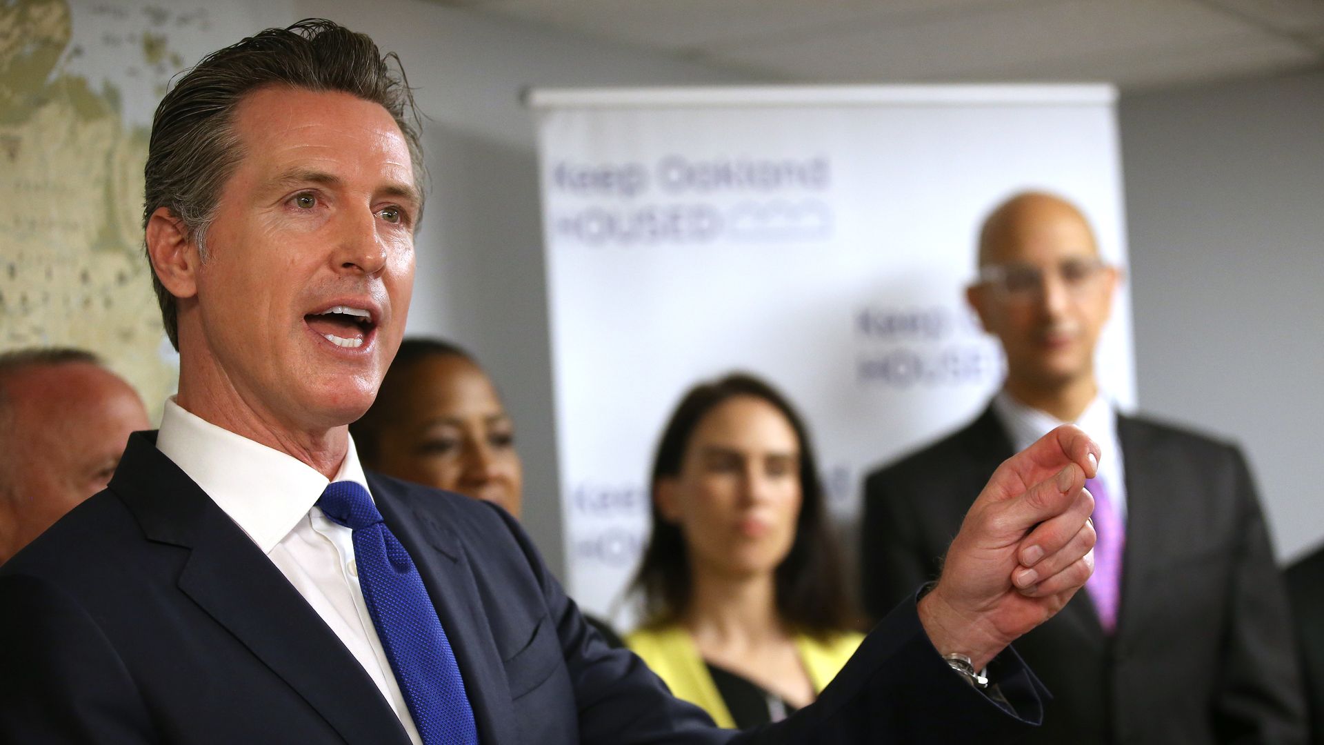 California Governor Gavin Newsom