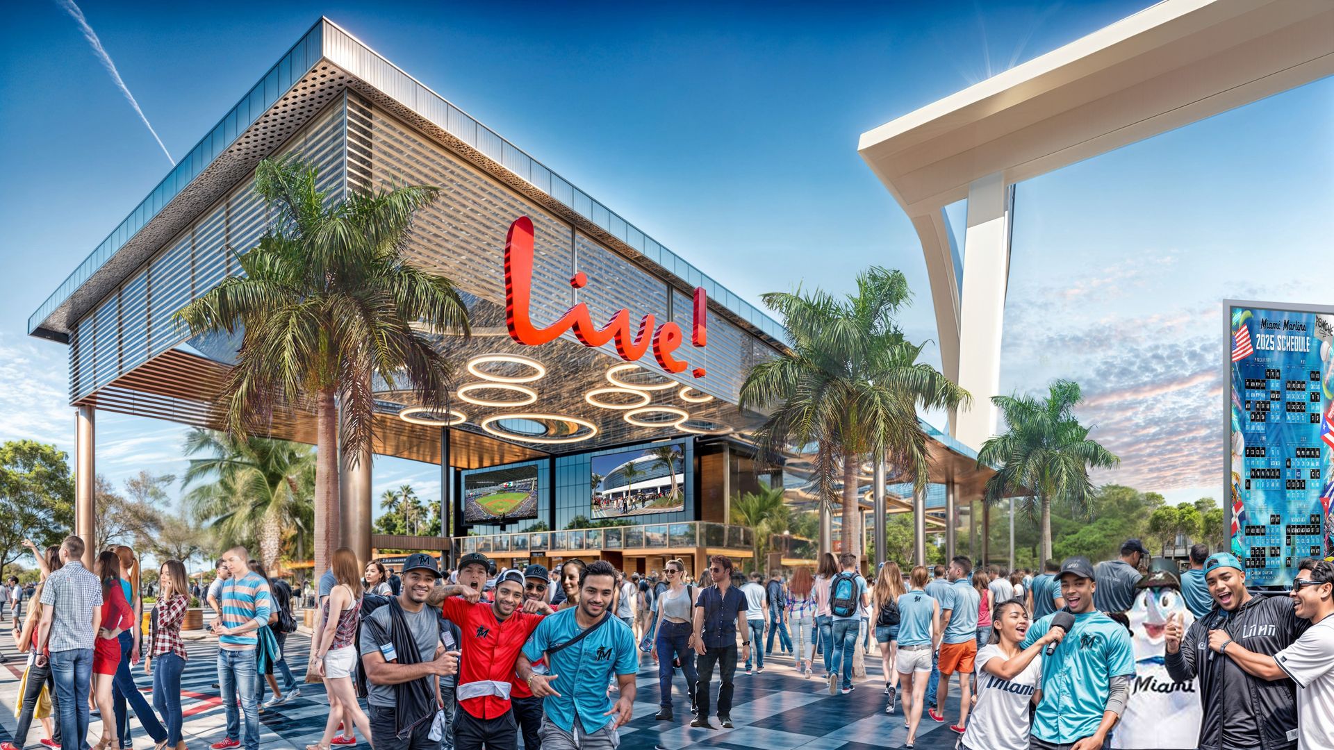 loanDepot Park, Marlins add yearlong dining, entertainment with Miami