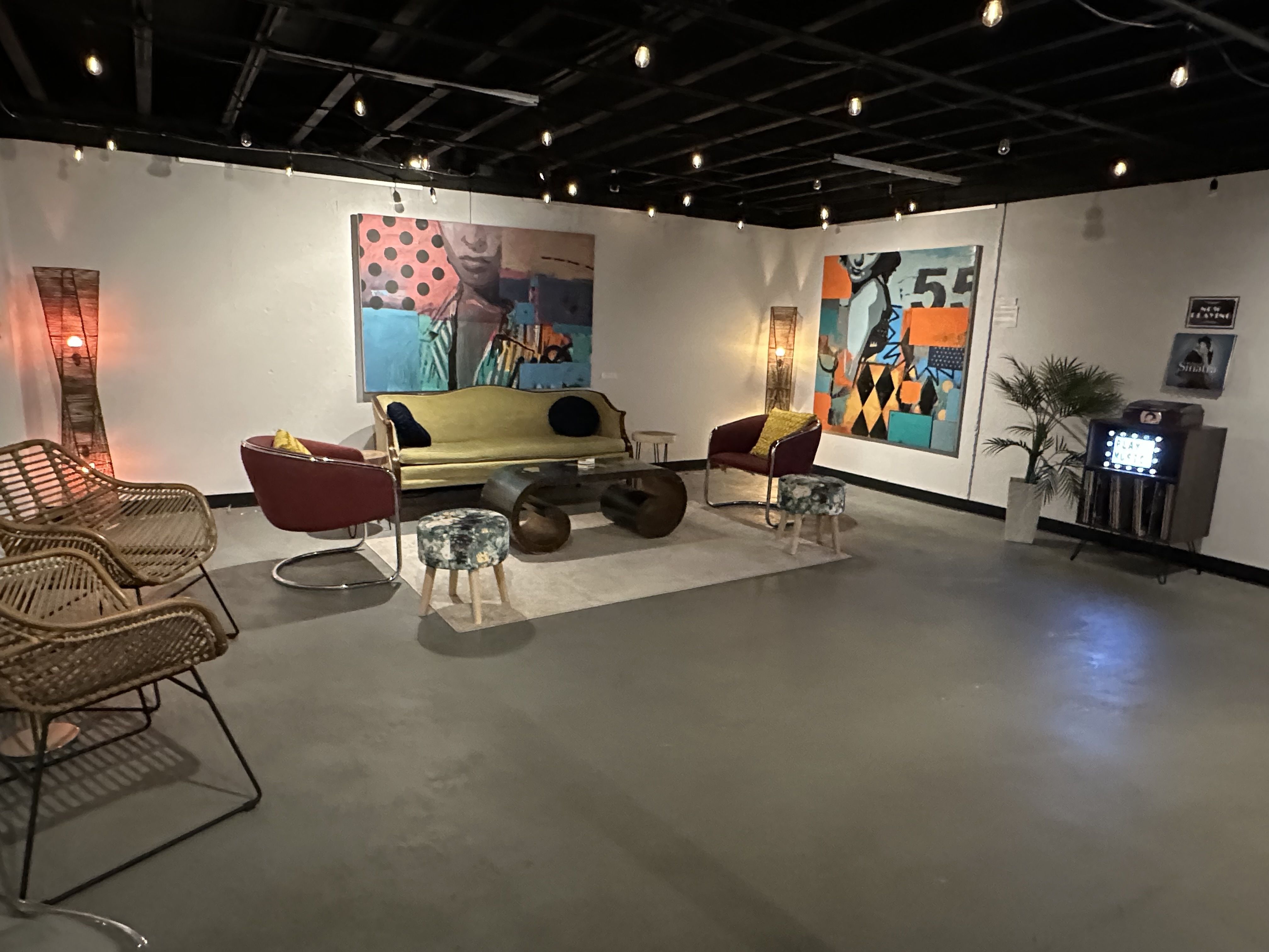 photo of basement at Reverie