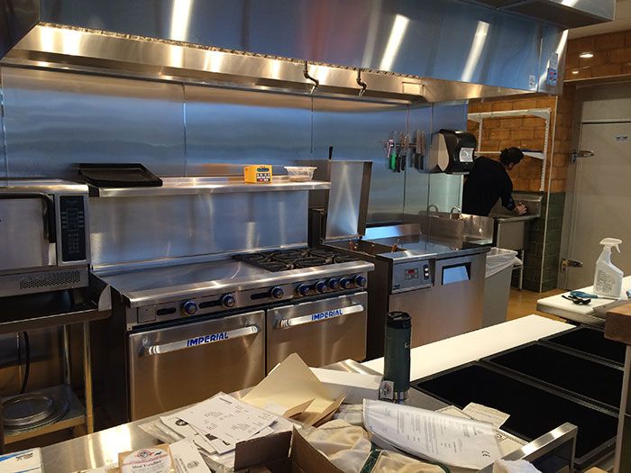 Pasta & Provisions kitchen