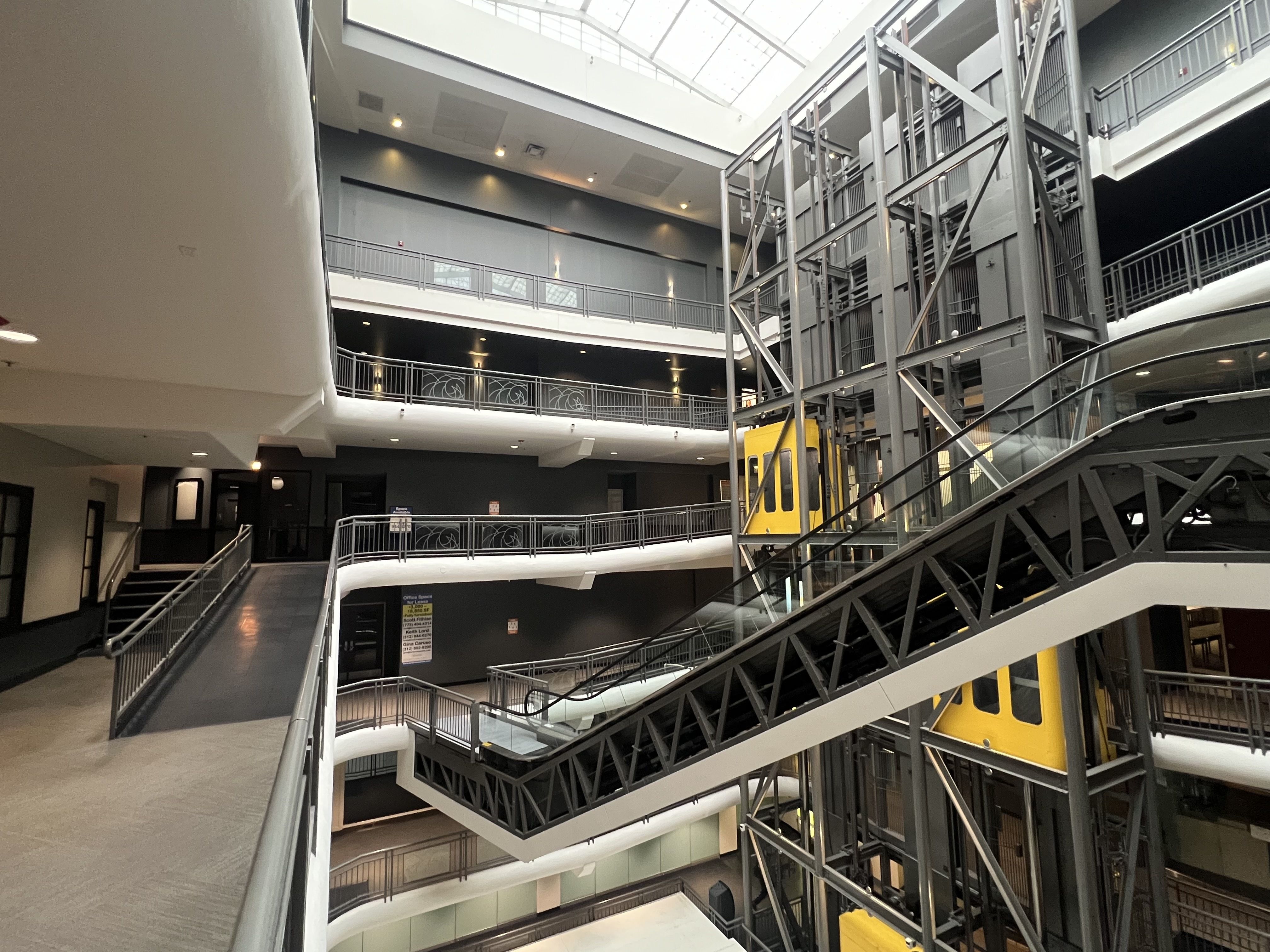 Photo of the inside of a mall 