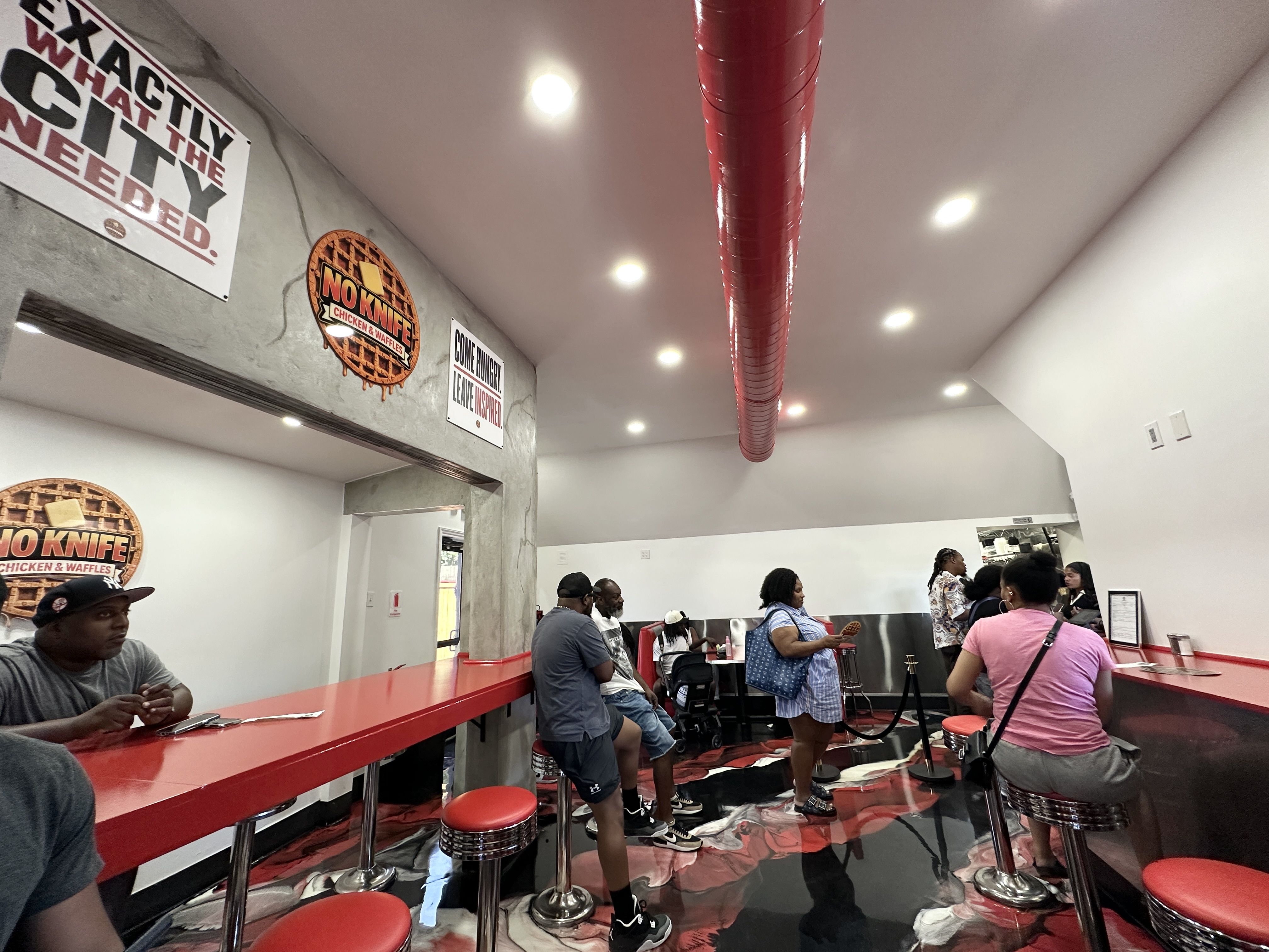 dababy's restaurant no knife kitchen and waffles now open