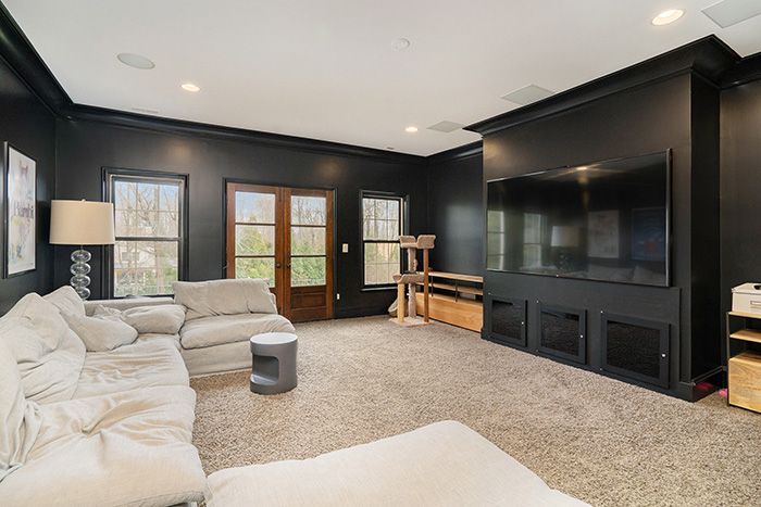 2927 Carmel Road media room