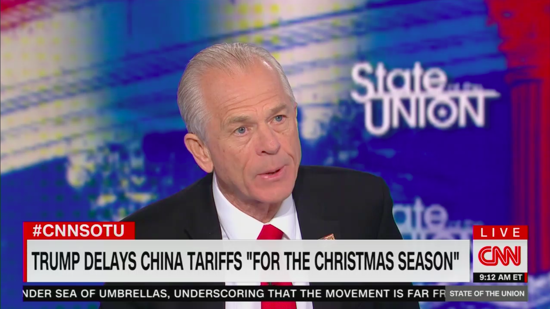 White House economic adviser Peter Navarro 